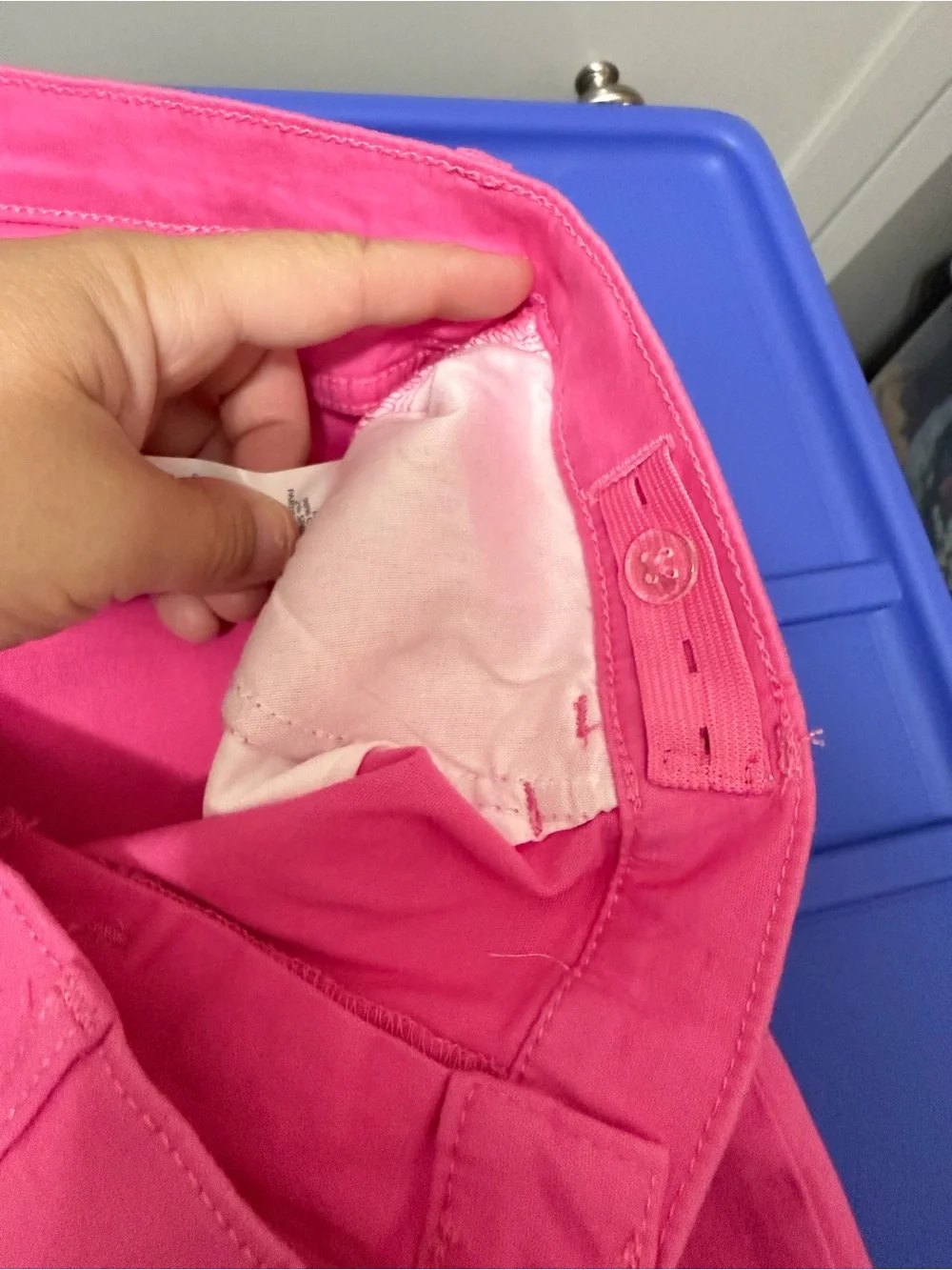 The Children's Place Hot Pink Roll-Cuff Shorts